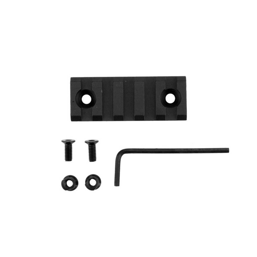 5 Slot/2.2 Inch Picatinny Rail Section for Keymod Accessories Monstrum