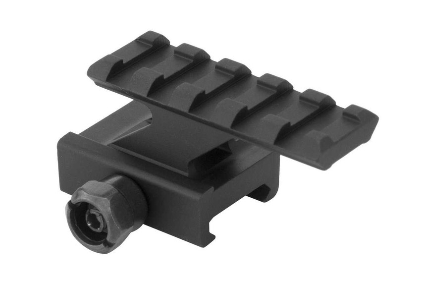 Monstrum Tactical Lockdown Series Lightweight Riser Mount | High Profile | 2.13 inch L / 5 Slot Accessories Monstrum