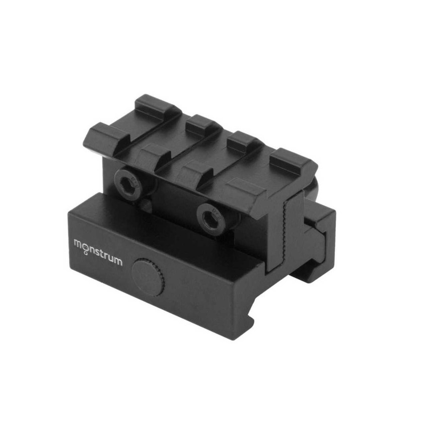 Monstrum Tactical Lockdown Series Adjustable Height Riser Mount | 3 Slot/1.75 inch Monstrum Tactical Lockdown Series Adjustable Height Riser Mount | 3 Slot/1.75 inch
