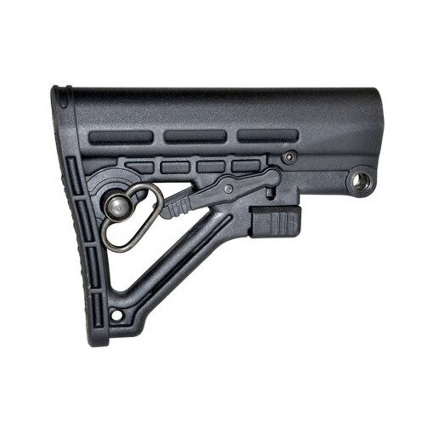 Mil-Spec Adjustable Stock w/ QR Sling Adapter Stocks Sniper