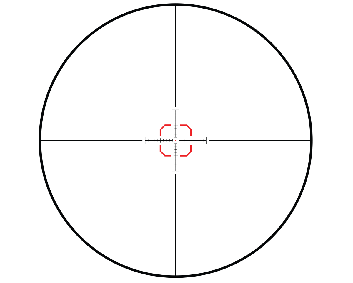4x30 Stealth Fixed Power Scope w/ Adjustable Objective