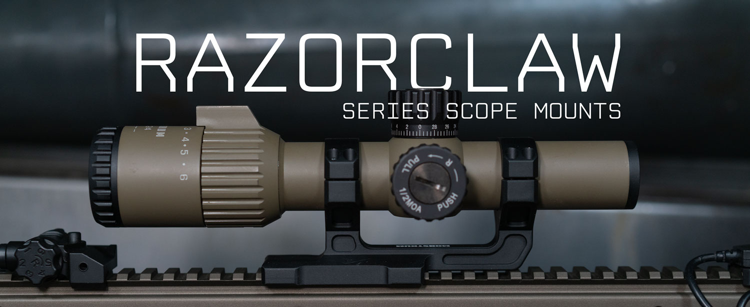 Ultralight Razorclaw Dual Ring Scope Mount