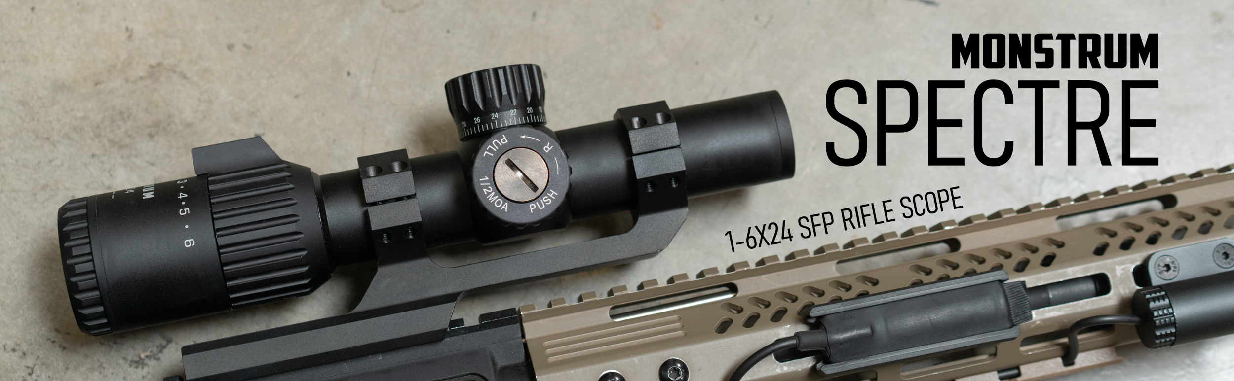 Spectre 1-6x24 LPVO Rifle Scope