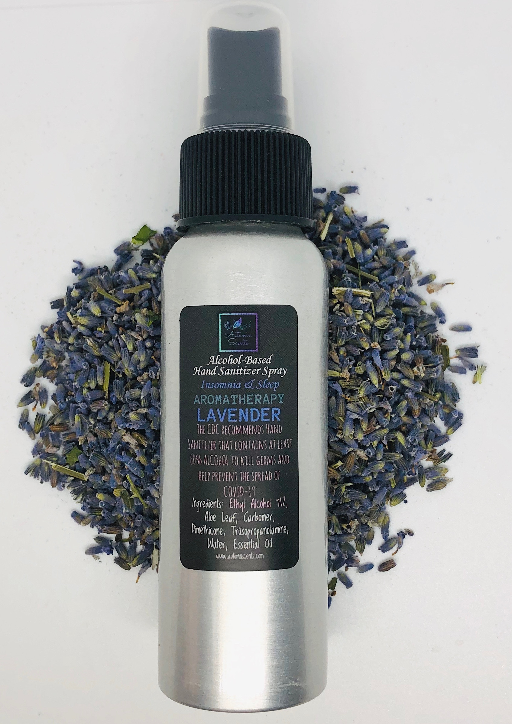 Aromatherapy Hand Sanitizer Lavender