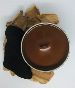 Wood Wick Candle Tin - Suede Wood Wick Candle Tin - Suede