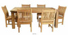 WILMINGTON TEAK DINING SET (6 seat) - out of stock