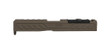 Grey Ghost Precision GGP-19 Stripped Slide for Glock 19 Gen 5 - Version 6 - Flat Dark Earth
