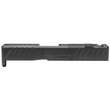Grey Ghost Precision SPG43 Stripped Slide for Glock 43 / 43x - Version 1 - Black DLC