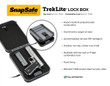 SnapSafe TrekLite Combination  Pistol Handgun Lock Box Safe- XL