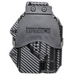 Rounded LUX V2 EXT Weapon Light Bearing IWB / OWB Kydex Holster for Surefire X300U-A/B
