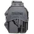 Rounded LUX V2 EXT Weapon Light Bearing IWB / OWB Kydex Holster for Streamlight TLR-1