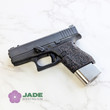 Black Steel Folding Thumb Rest - Slide Lock Take Down Lever for Glock 43 / 43 X / 48
