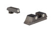 Trijicon Bright & Tough Tritium Night Sights for Glock Large Frame  20, 21, 29, 30, 36, 40, and 41 (including S and SF variants).- Green / Green