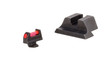 Trijicon Fiber Sights for Glock Standard Frames 17, 17L, 19, 22, 23, 24, 25,  26, 27, 28, 31, 32, 33, 34, 35, 37, 38, 39 and 45. (Excluding MOS Models)