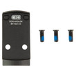 CHPWS Red Dot Optic Adapter Plate - SIG P226/P229 RX Series / Pro Series / AXG Scorpion with R1P / DPP CUT to Holosun 407k / 507k / Trijicon RMSc / Vortex Defender CCW / C&H EDC / EDC Enclosed