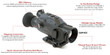 Nocpix Slim H35 Thermal Rifle Scope features