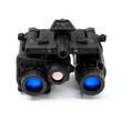 Rix RENV B Enhanced Night Vision Binoculars 1400 1600 FOM White Phosphor Angled Front Left Side View