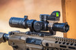 Meprolight MVO 1 8x28mm LPVO Riflescope tan rifle