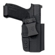 Rounded Classic IWB Kydex Holster for Canik Mete MC9 Prime Black Right Side View