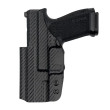 Rounded Classic IWB Kydex Holster for Canik Mete MC9 Prime Carbon Fiber Black Right Side View