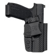 Rounded Classic IWB Kydex Holster for Canik Mete MC9 Prime Carbon Fiber Black Right Side View