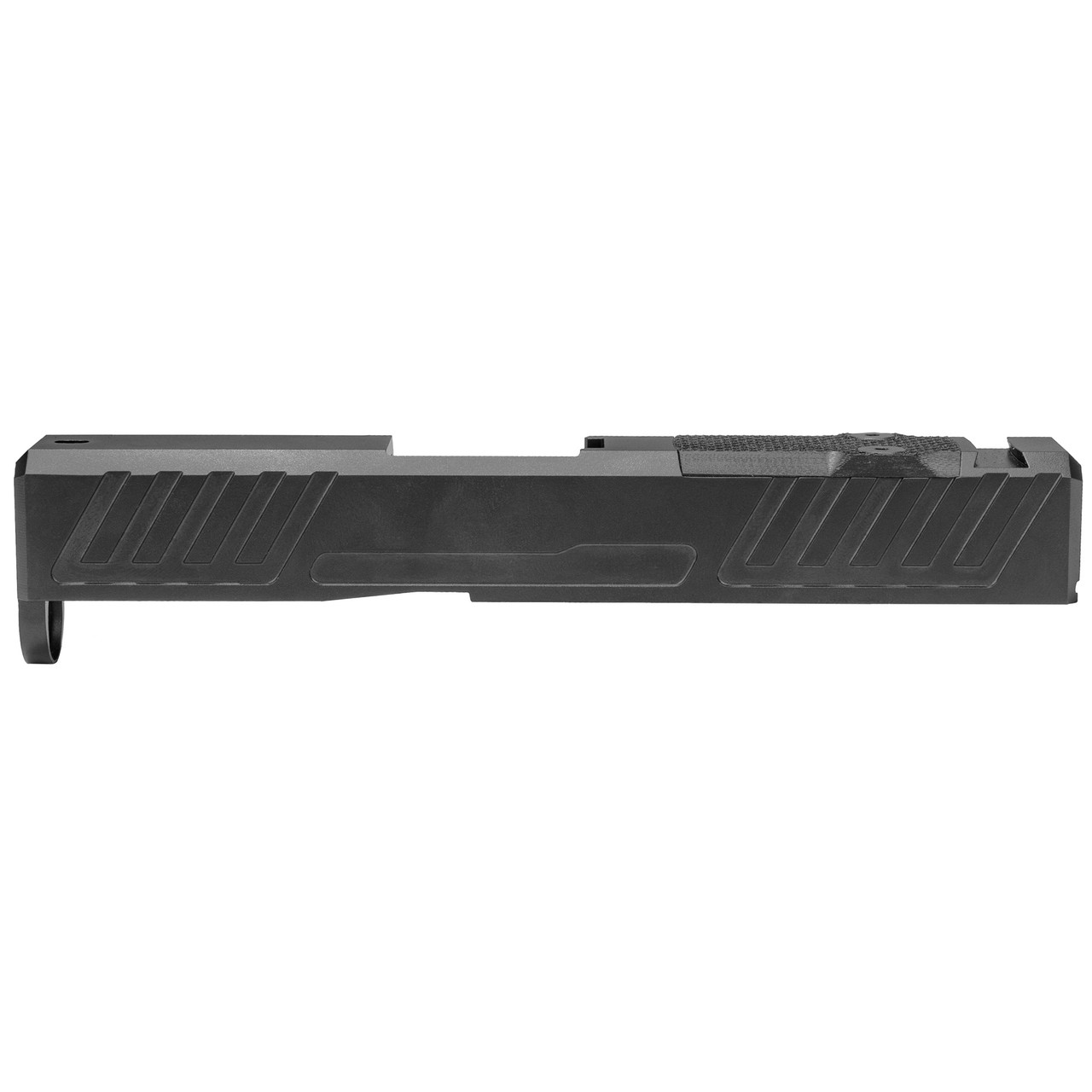 Grey Ghost Precision SPG43 Stripped Slide for Glock 43 / 43x - Version 1 - Black DLC