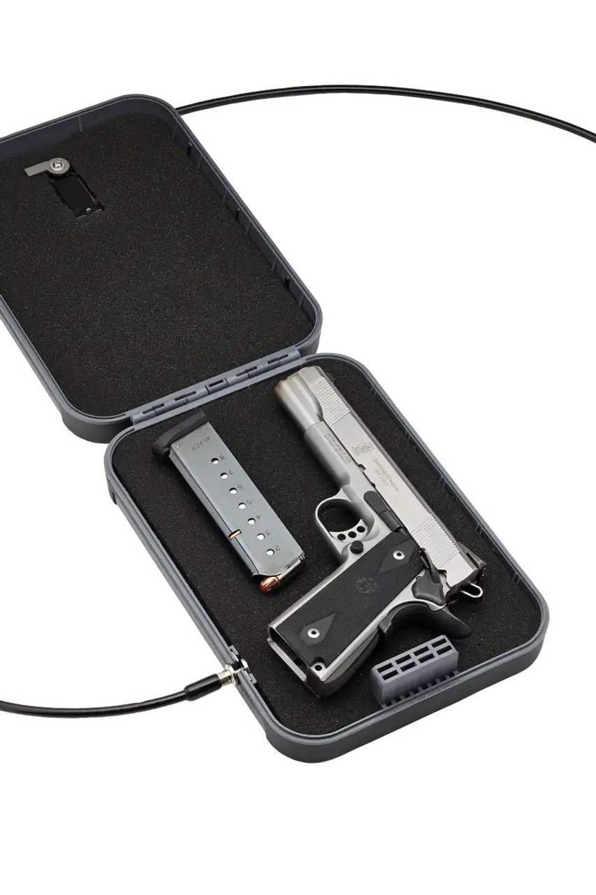 SnapSafe TrekLite Combination  Pistol Handgun Lock Box Safe- XL