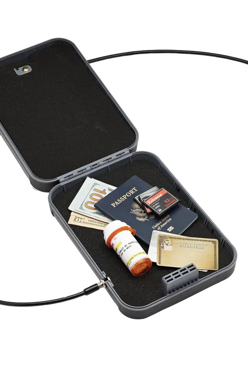 SnapSafe TrekLite Combination  Pistol Handgun Lock Box Safe- XL