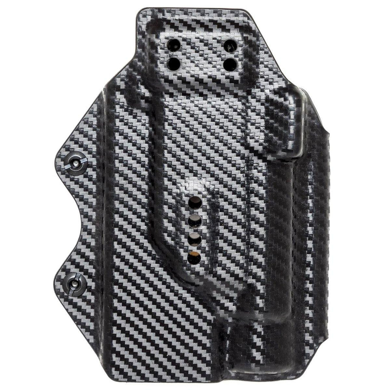 Rounded LUX V2 EXT Weapon Light Bearing IWB / OWB Kydex Holster for Streamlight TLR-1