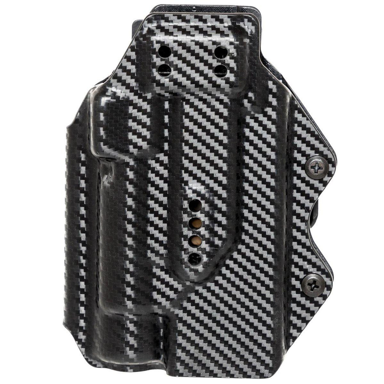 Rounded LUX V2 EXT Weapon Light Bearing IWB / OWB Kydex Holster for Streamlight TLR-1