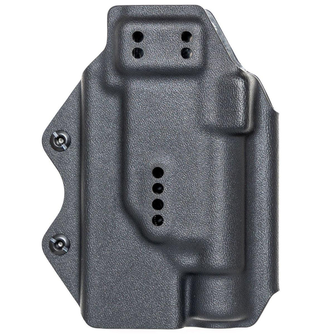 Rounded LUX V2 EXT Weapon Light Bearing IWB / OWB Kydex Holster for Streamlight TLR-1