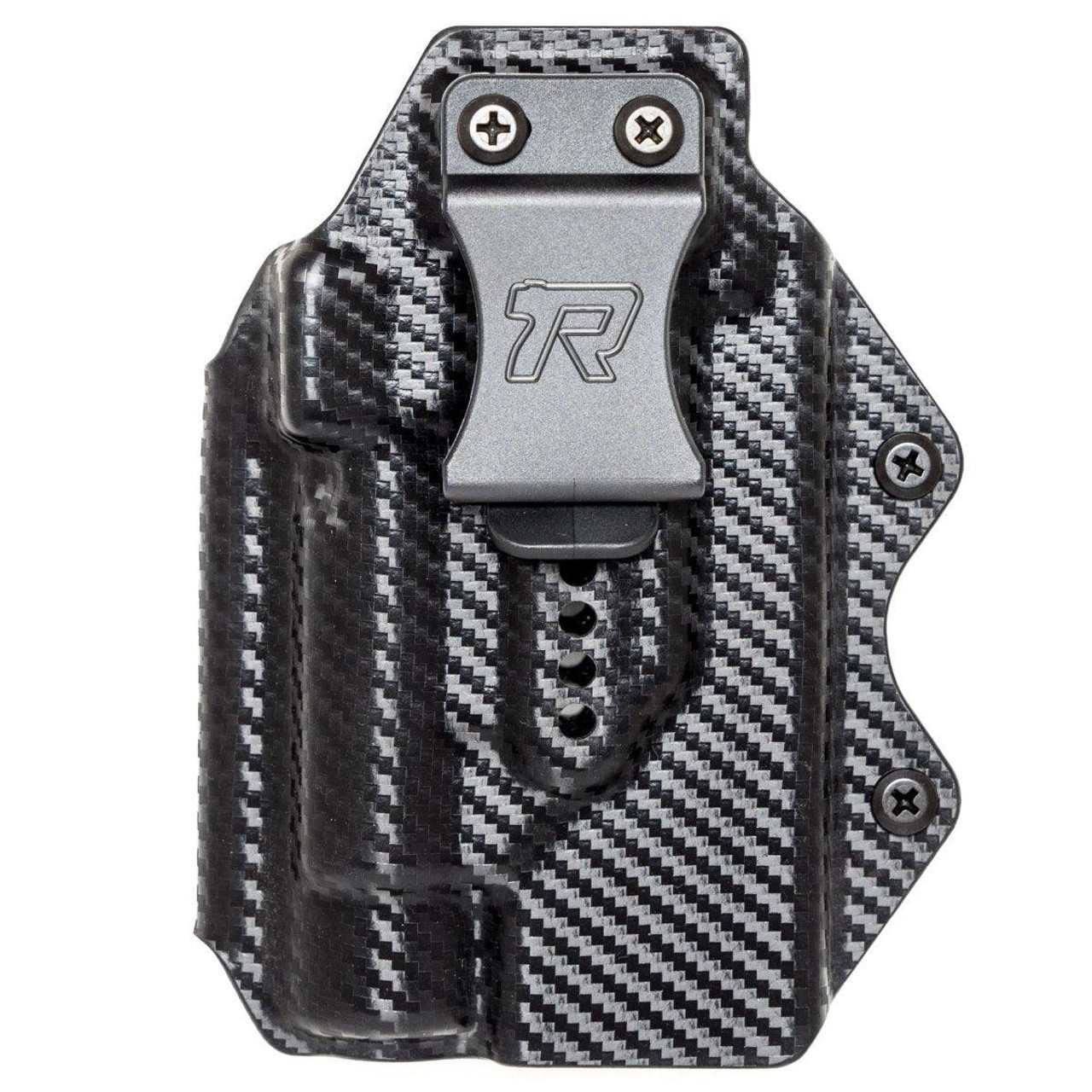 Rounded LUX V2 EXT Weapon Light Bearing IWB / OWB Kydex Holster for Streamlight TLR-1