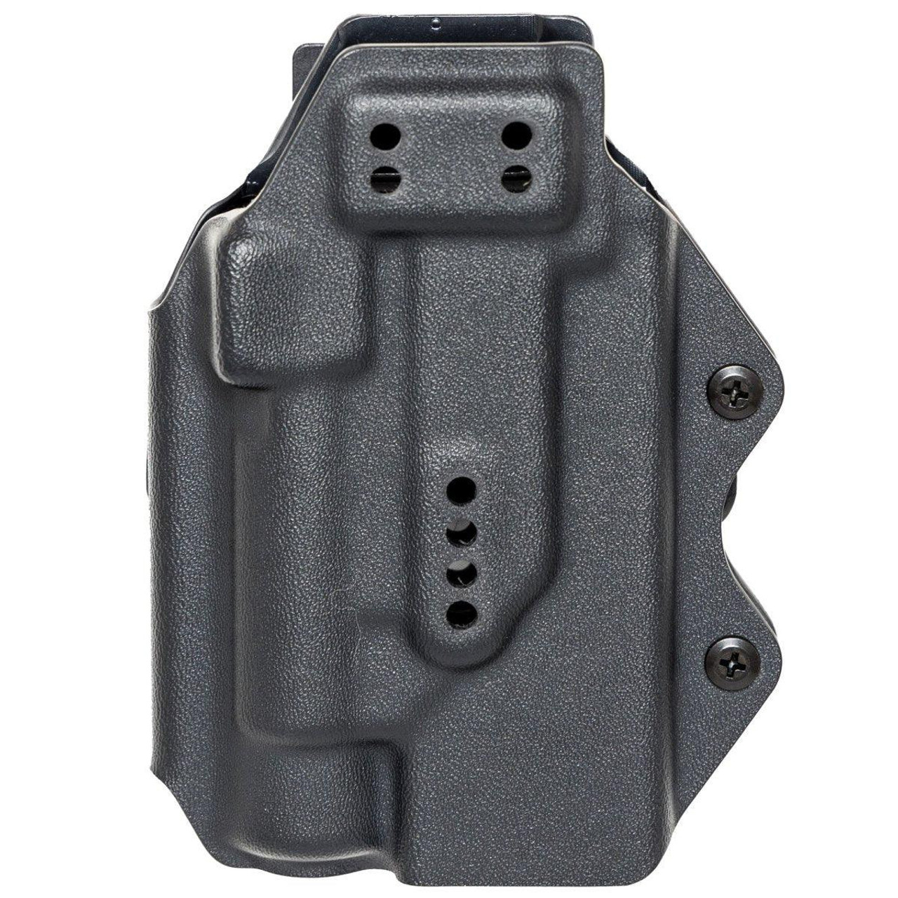 Rounded LUX V2 EXT Weapon Light Bearing IWB / OWB Kydex Holster for Streamlight TLR-1