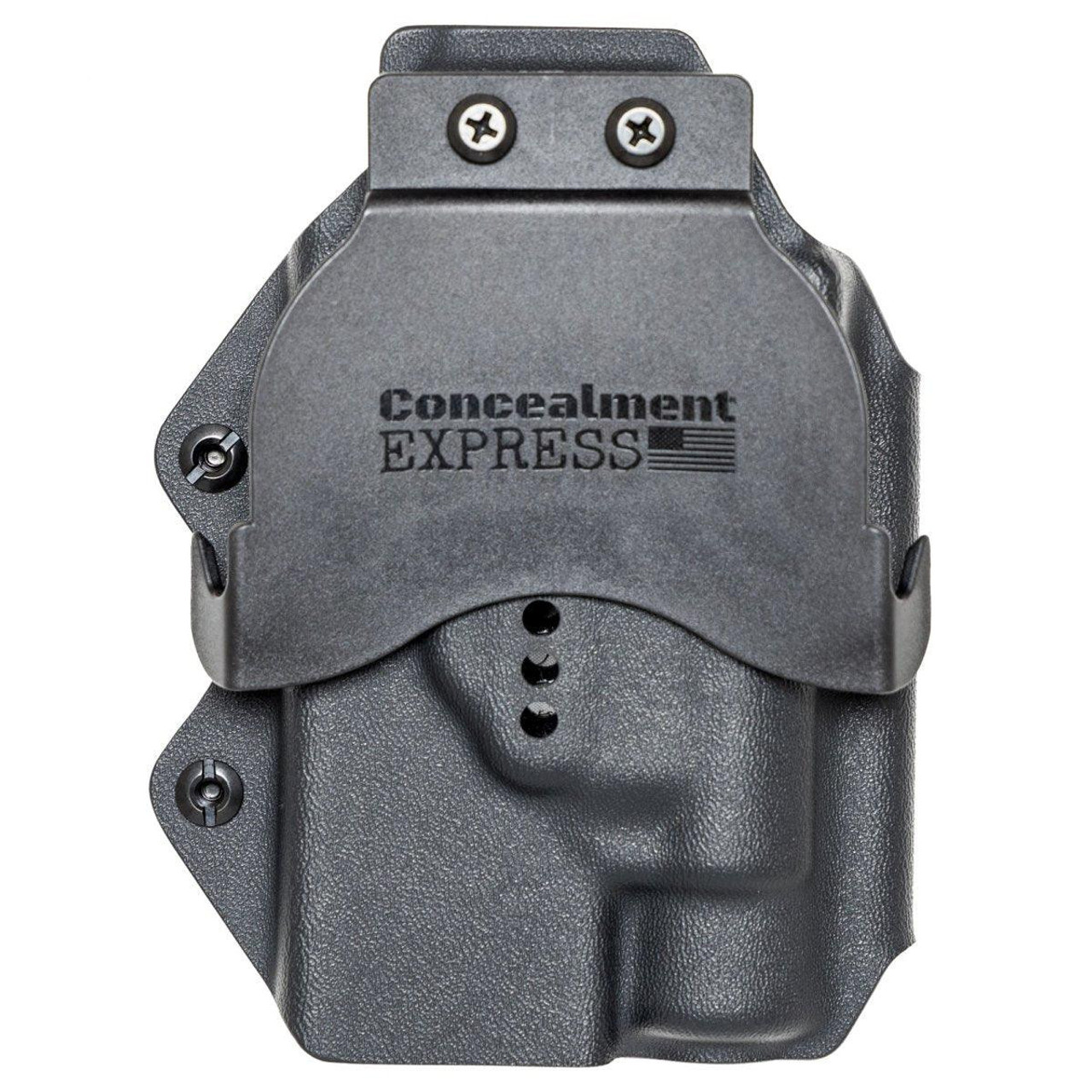 Rounded LUX V2 EXT Weapon Light Bearing IWB / OWB Kydex Holster for Streamlight TLR-1