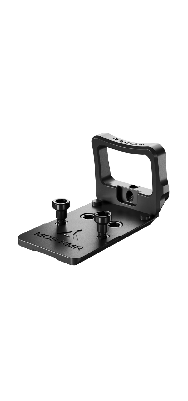 Radian Guardian Optic Mount Guard Glock MOS Trijicon RMR angled view