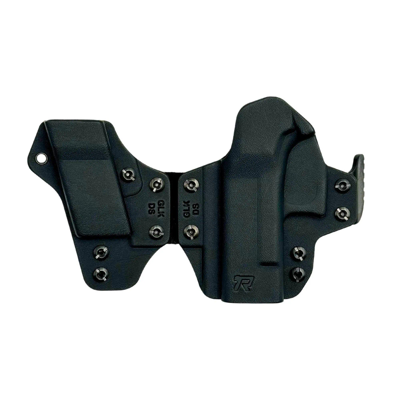 Rounded Tuckable IWB Sidecar Kydex Holster -  Glock 19 / 19x / 23 / 45