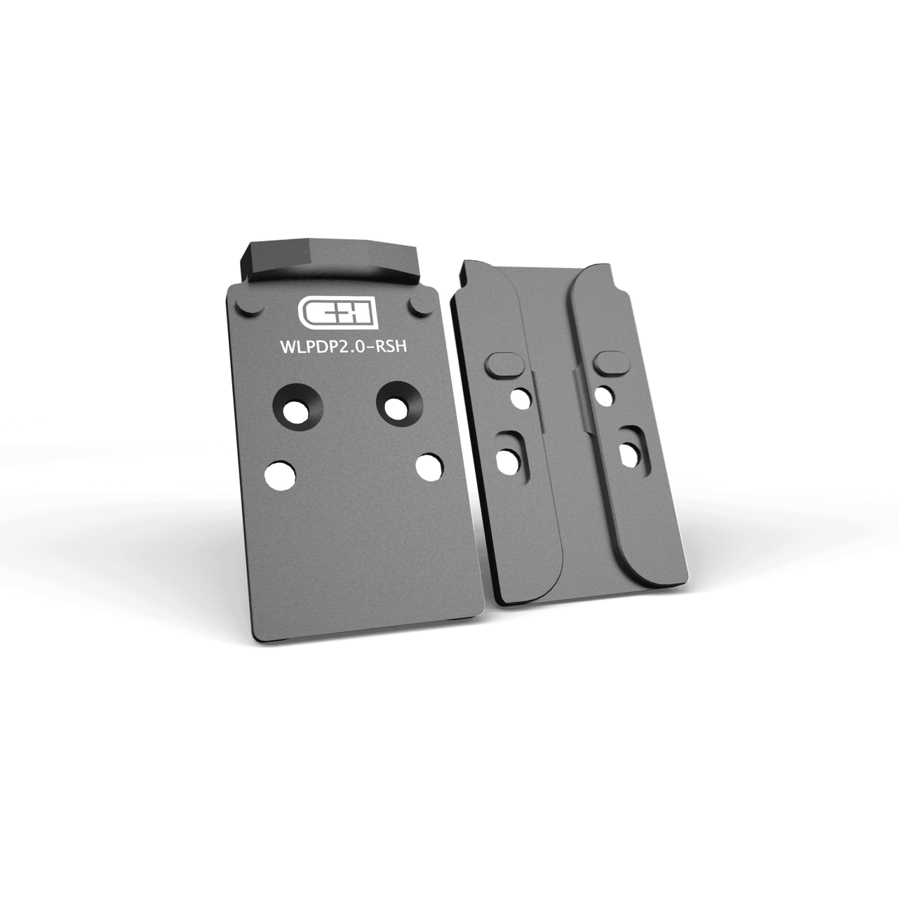 CHPWS Red Dot Optic Adapter Plate - Walther Defense PDP 2.0 to Trijicon RMR / SRO / Holosun 407C / 507C / 507Comp / 508T / C&H EDC-XL / COMP