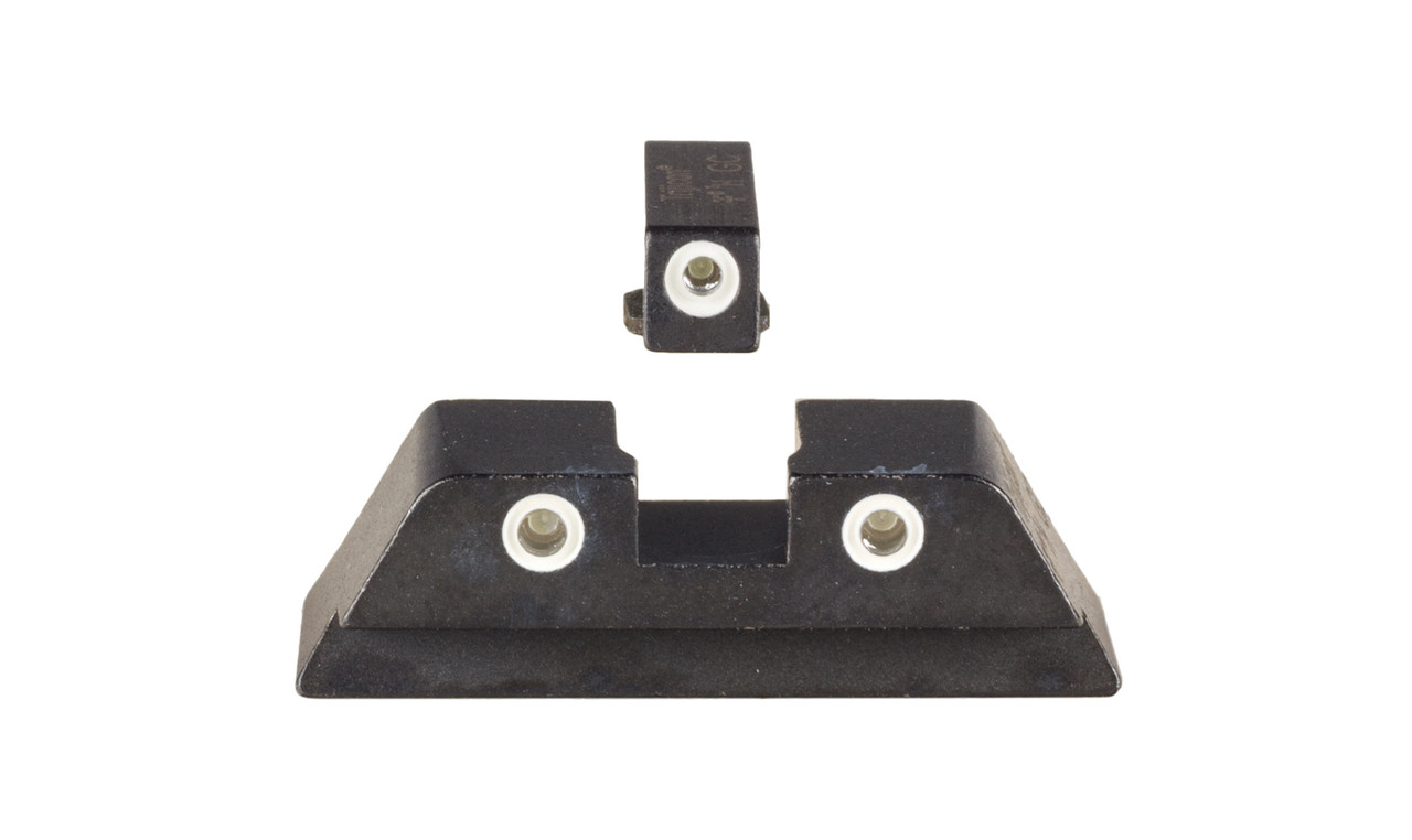 Trijicon Bright & Tough Tritium Night Sights for Glock Large Frame  20, 21, 29, 30, 36, 40, and 41 (including S and SF variants).- Green / Green