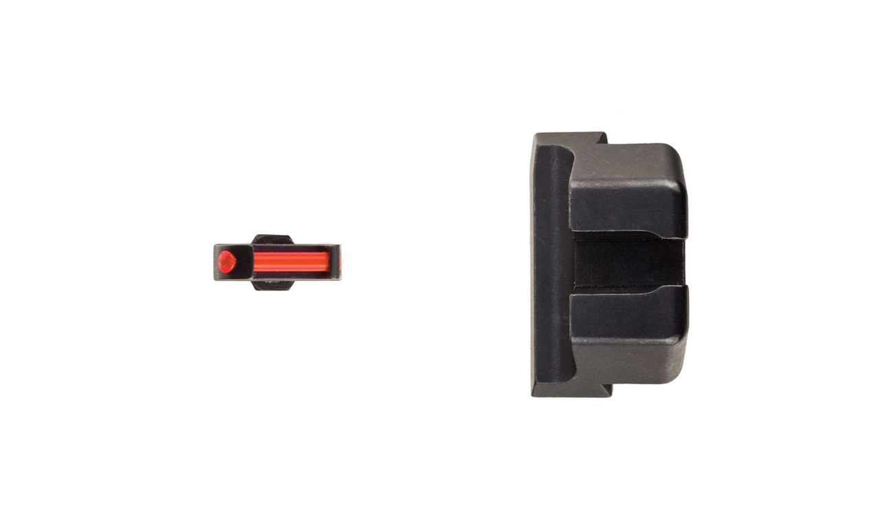 Trijicon Fiber Sights for Glock Standard Frames 17, 17L, 19, 22, 23, 24, 25,  26, 27, 28, 31, 32, 33, 34, 35, 37, 38, 39 and 45. (Excluding MOS Models)