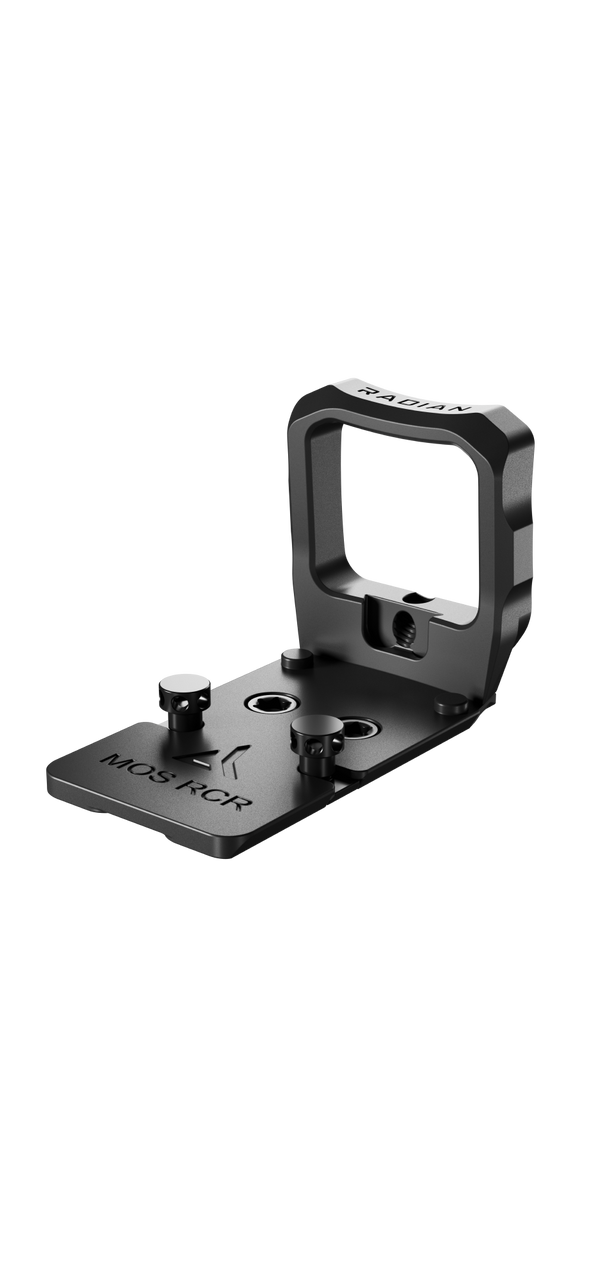 Radian Guardian Optic Mount Guard Glock MOS Trijicon RCR rear angled view