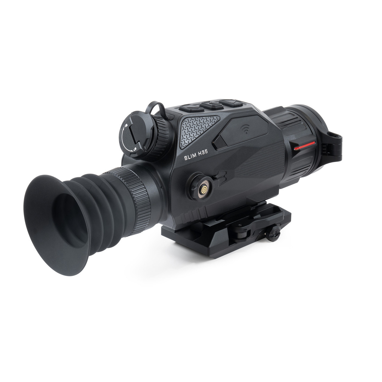 Nocpix Slim H35 Thermal Rifle Scope Rear Top view