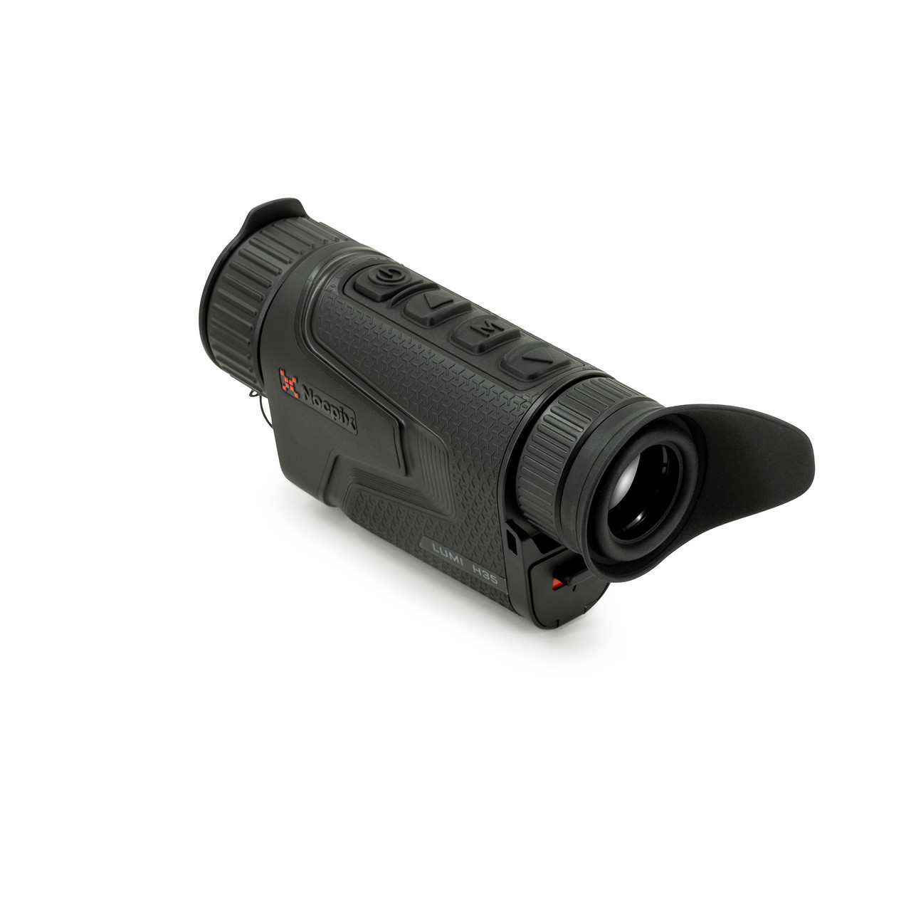 Nocpix LUMI H35 Compact Thermal Monocular Rear left side view cap on