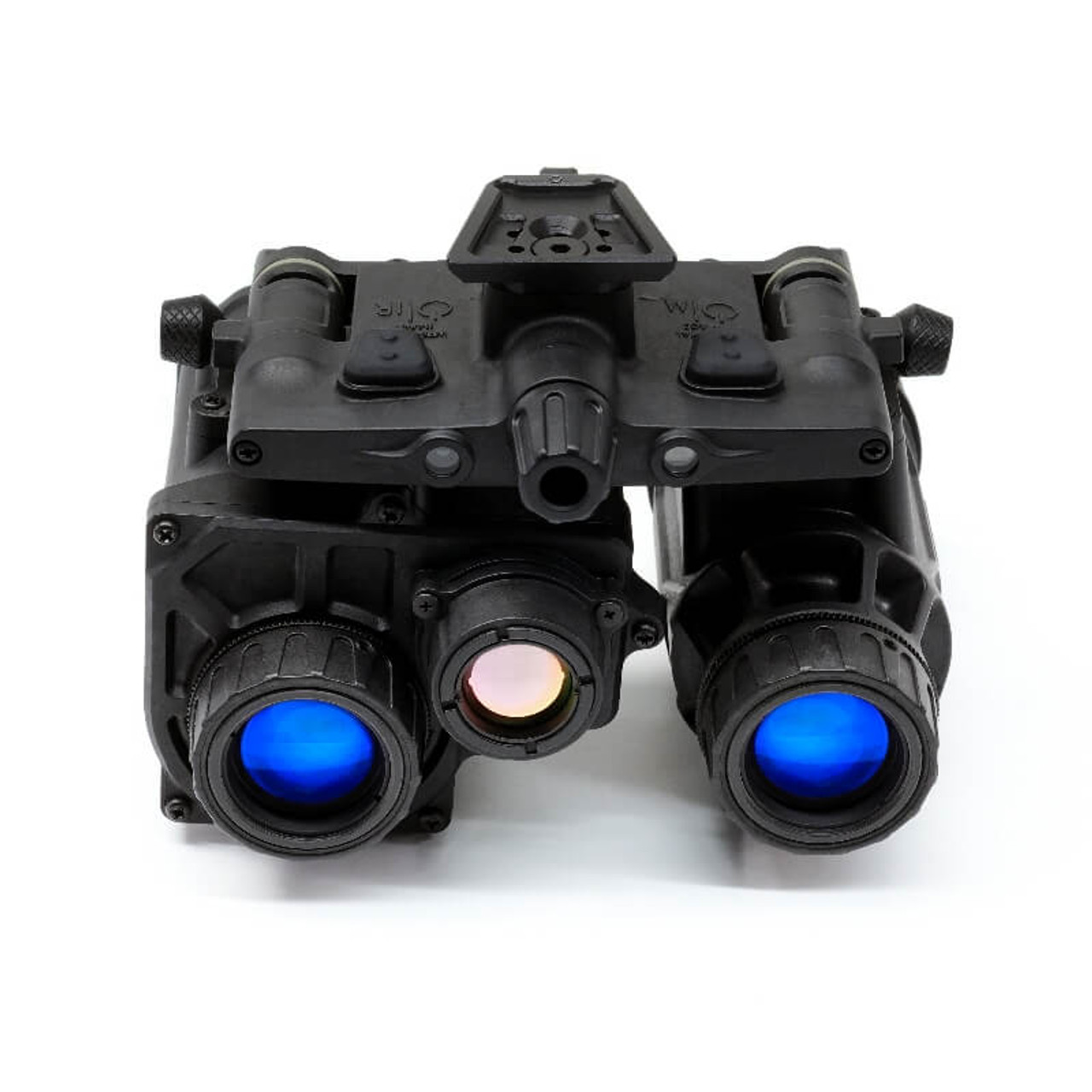 Rix RENV B Enhanced Night Vision Binoculars 1400 1600 FOM White Phosphor Angled Front Left Side View