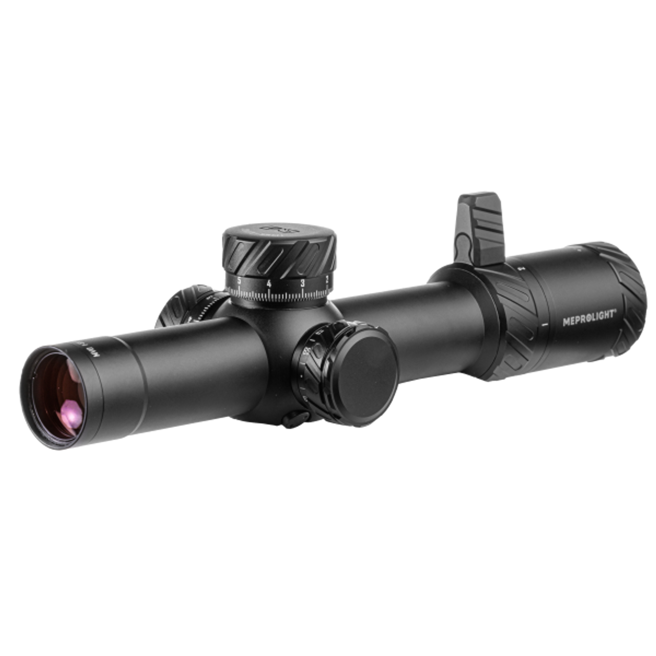 Meprolight MVO 1 8x28mm LPVO Riflescope angled side view