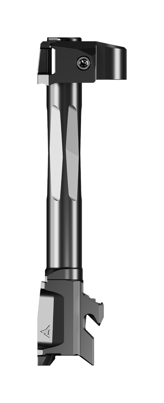 Radian Afterburner Ramjet for Glock 48 Black side view assembled