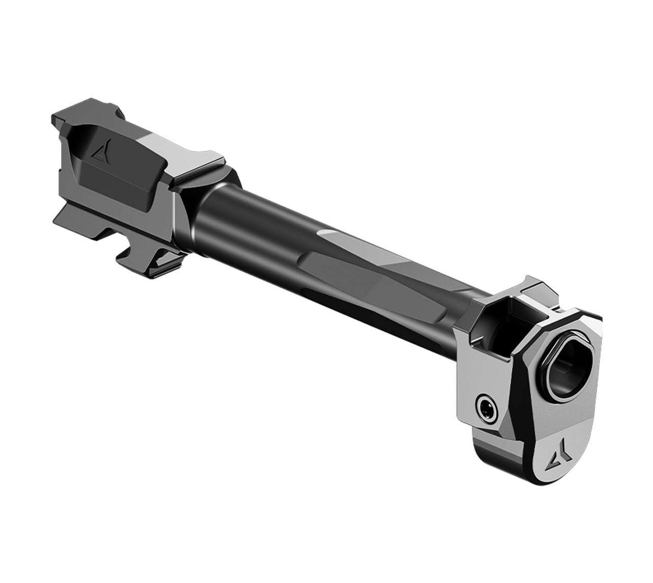 Radian Afterburner Ramjet for Glock 48 Black angled right side view