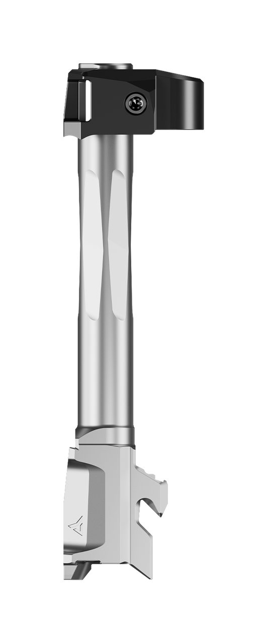 Radian Afterburner Ramjet for Glock 48 Grey top view assembled