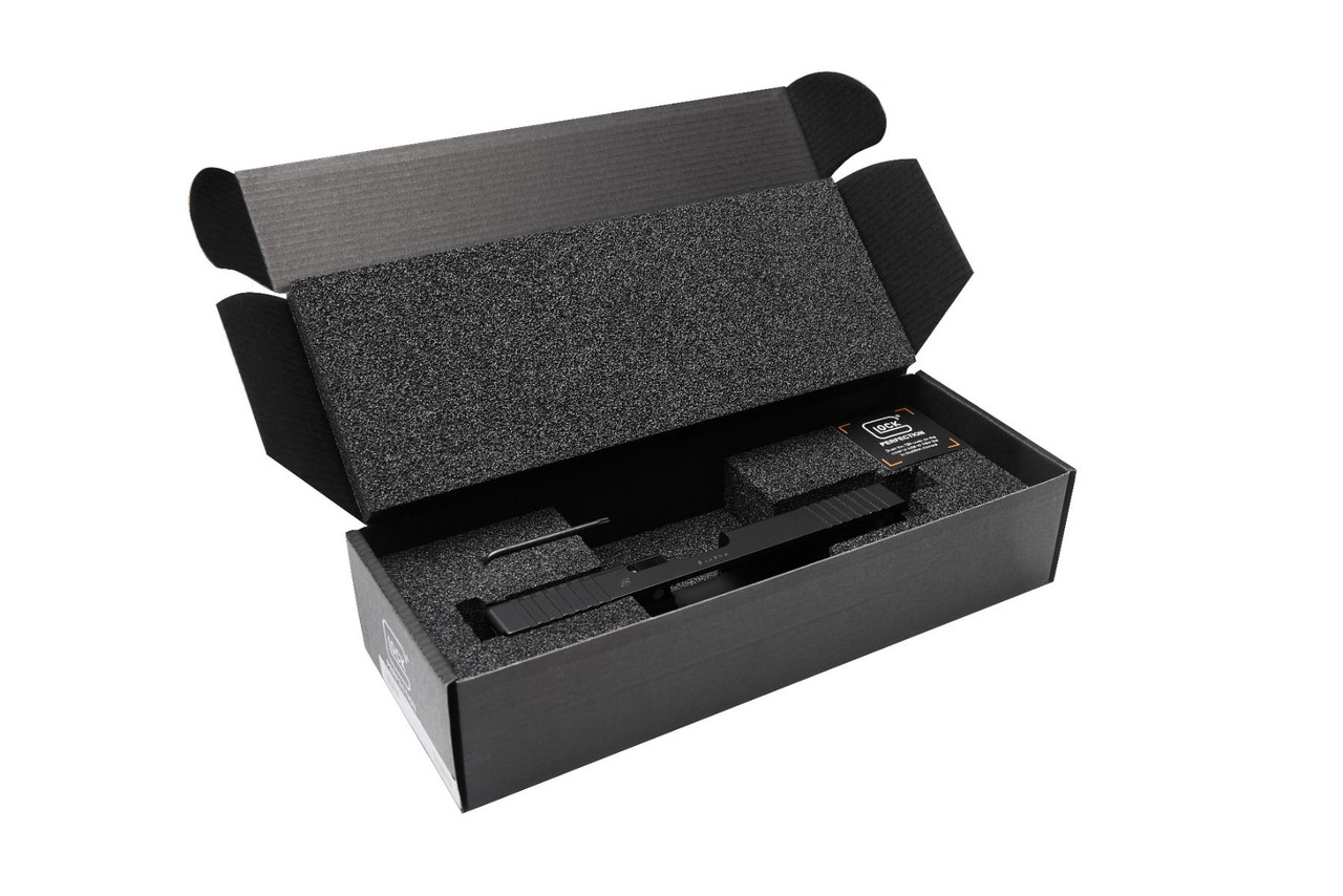 Glock 17 Gen 3 MOS Cut OEM factory replacement slide inside open box