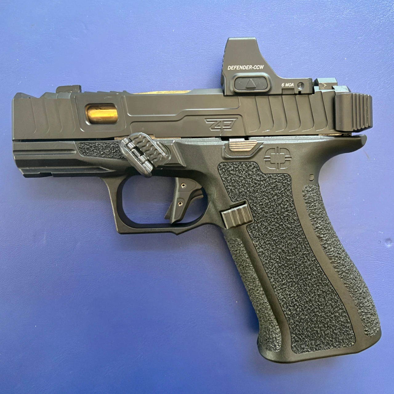 Black Steel Folding Thumb Rest for Shadow Systems CR920 / CR920X / CR920XP / CR920X Elite