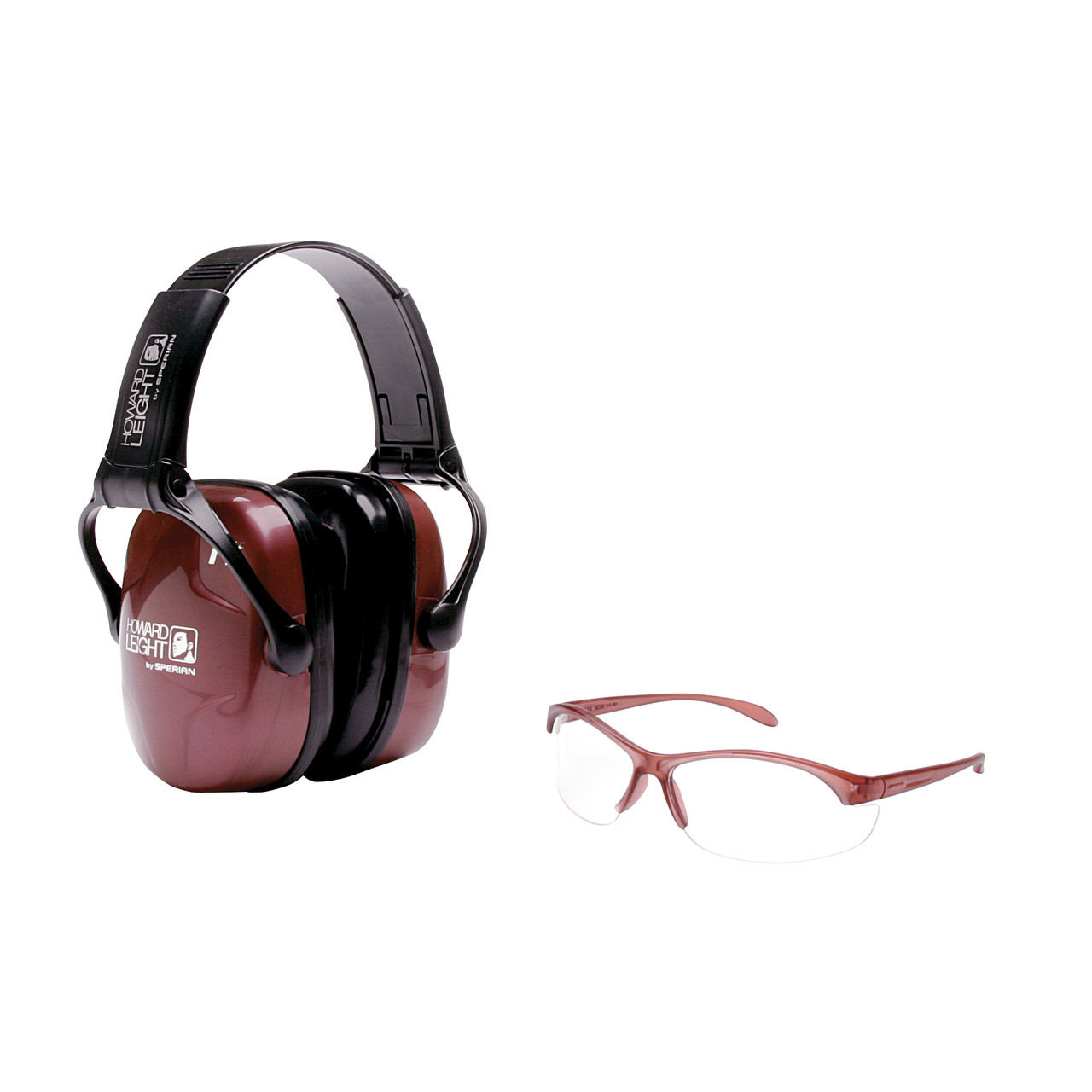 Howard Leight Women's Shooting Safety Combo Kit - Glasses, Ear Muffs